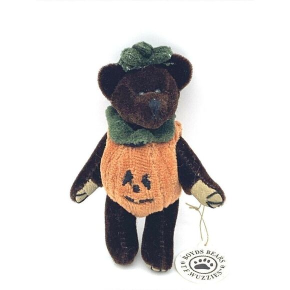 Boyds Bears Halloween Wuzzies Mini Ornament - Picture 1 of 11